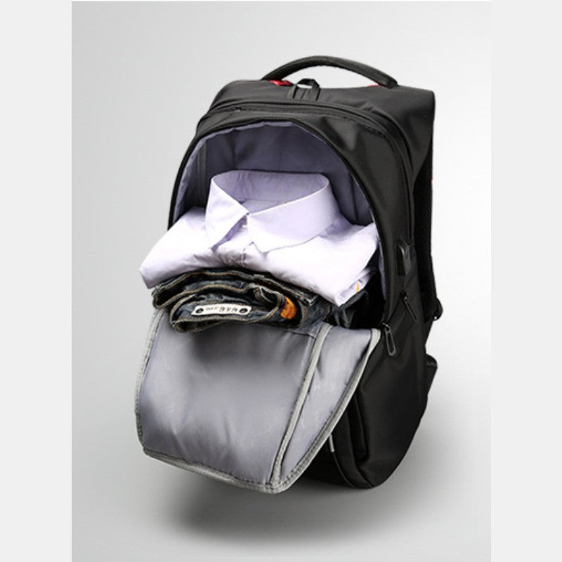 Extra großer Laptop-Rucksack, College-Business-Computer-Rucksack mit USB-Ladeanschluss
