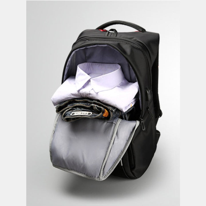 Extra großer Laptop-Rucksack, College-Business-Computer-Rucksack mit USB-Ladeanschluss