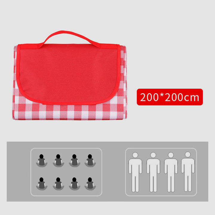 Picknickmatte für Urlaub, Reisen, Camping, sanddichte, weiche Matte