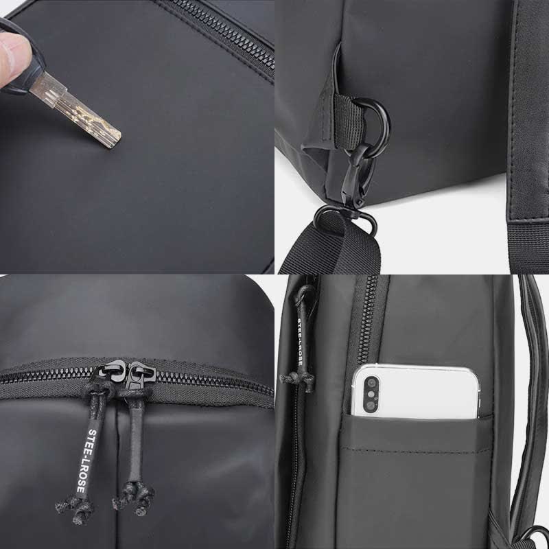 Wasserdichter Sling-Rucksack für Herren und Damen, multifunktional, lässig, Reise-Umhängetasche