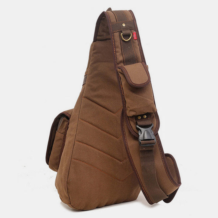 Große Kapazität Retro Sling Bag Messenger Bag