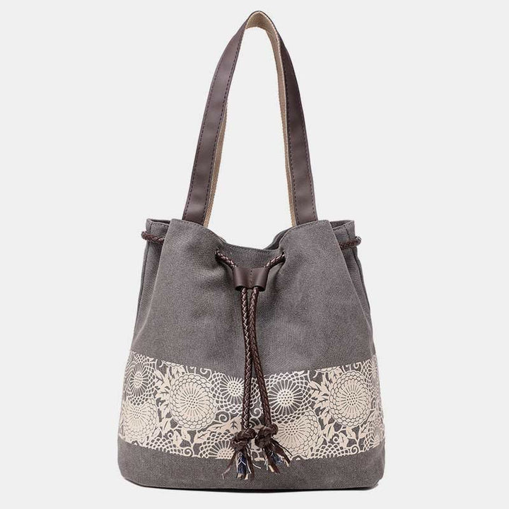 Umhängetasche für Damen, lässig, große Kapazität, bedruckt, Einkaufshandtasche