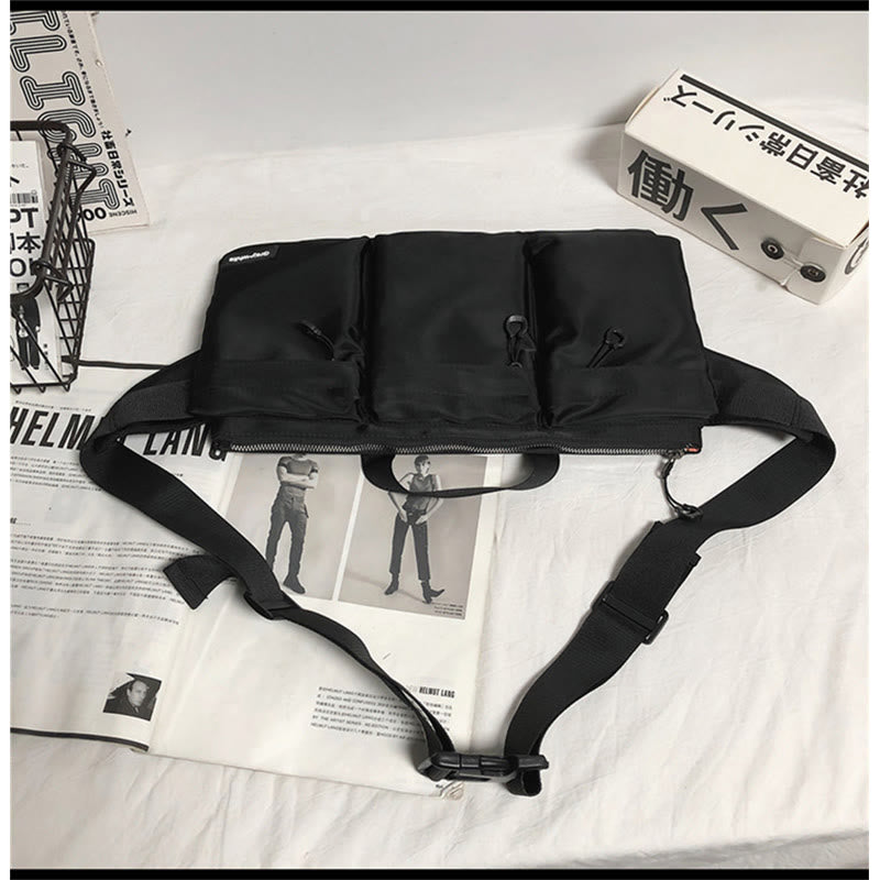 Gürteltasche für Herren, Sport, große Kapazität, Freizeit-Umhängetasche