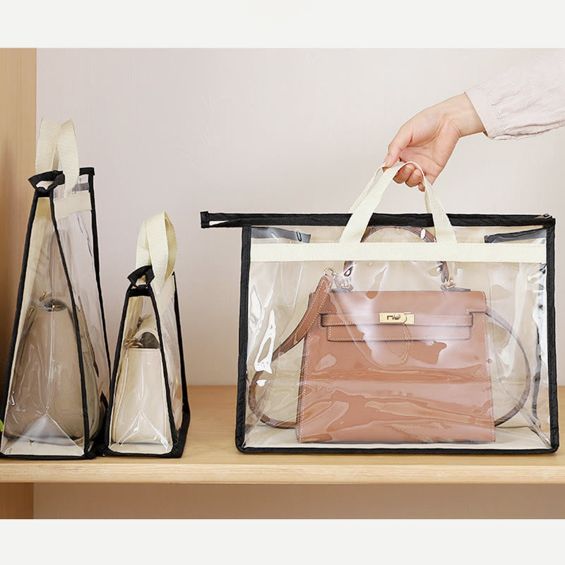 Aufbewahrungstasche für Zuhause, staubdichte, sichtbare, feuchtigkeitsdichte PVC-Schutztasche