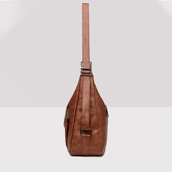 Tragetasche für Damen, Retro, elegante Umhängetasche mit großem Fassungsvermögen