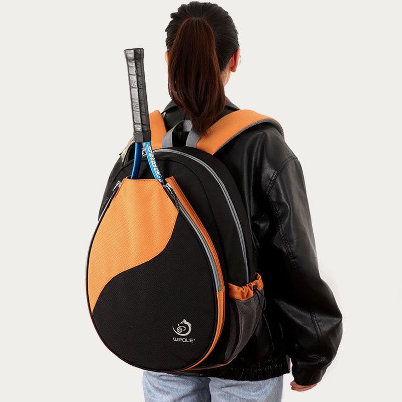 Schlägertasche für Kinder, Tennis mit Schuhtasche, Sportrucksack