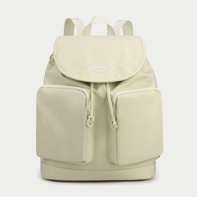 Rucksack für Frauen Einfacher Kordelzugverschluss Wasserdichte Reisetasche aus Nylon