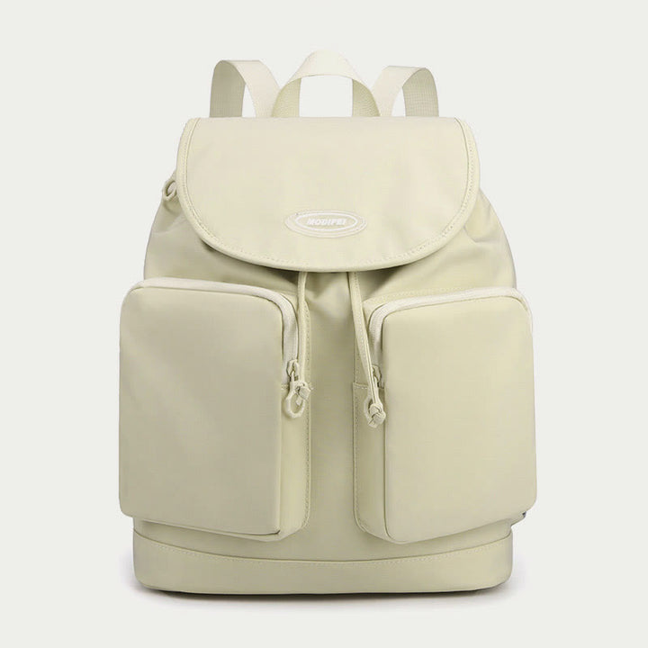 Rucksack für Frauen Einfacher Kordelzugverschluss Wasserdichte Reisetasche aus Nylon