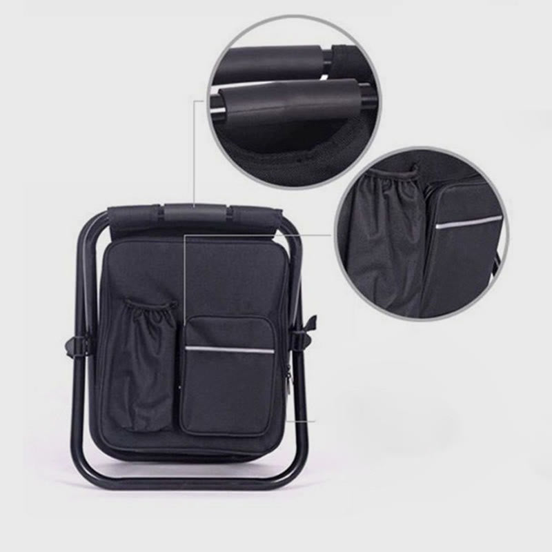 Kühltasche für Outdoor-Camping, faltbarer Strandstuhl mit mehreren Funktionen