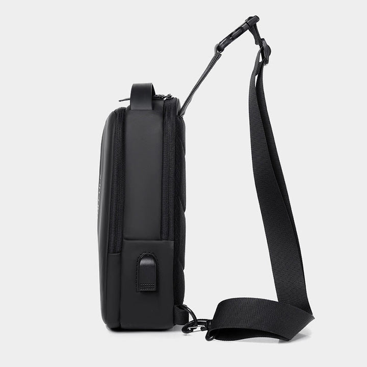 Wasserdichte Schultertasche Outdoor Casual Brusttasche für Wandern Radfahren Reisen 