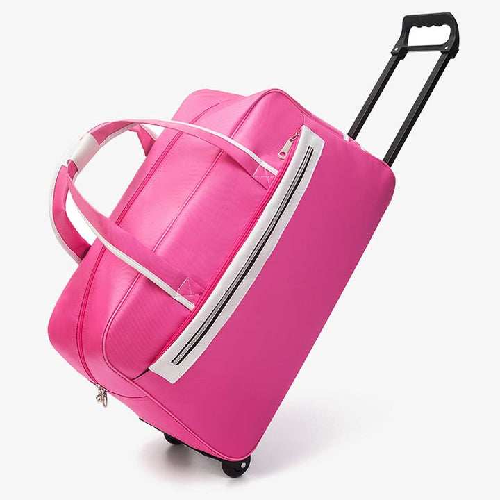 Zugstange Gepäck Damen Herren Minimalistische Geschäftsreise Reisetasche