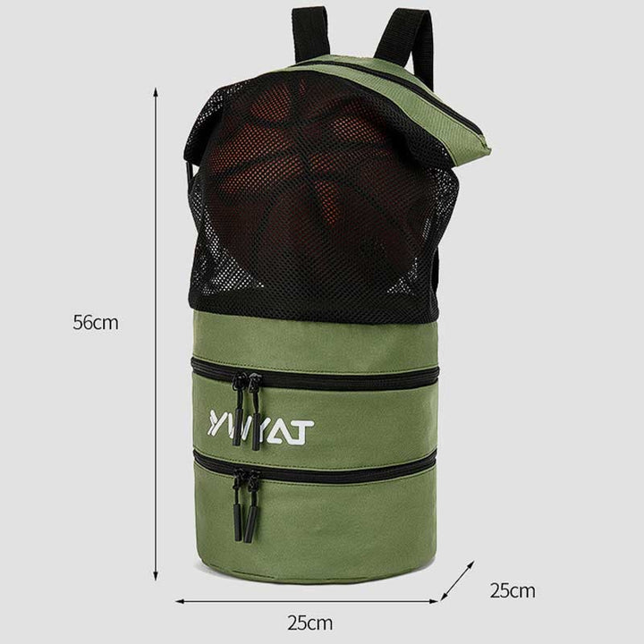 Basketballtasche für Teenager, multifunktionaler Volleyball-Sportrucksack
