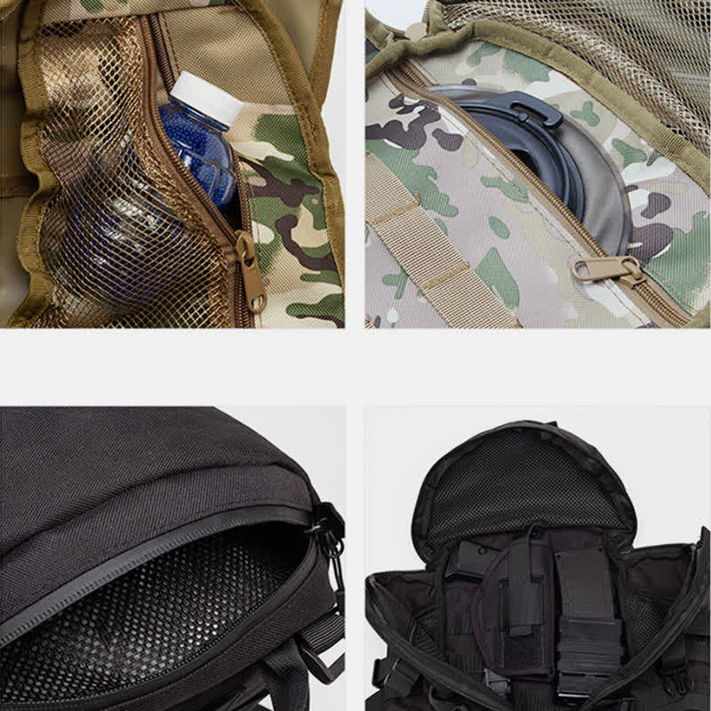 Militärischer taktischer Rucksack für Herren, zum Wandern, Jagen, Reisen, Motorradfahren, Tagesrucksack