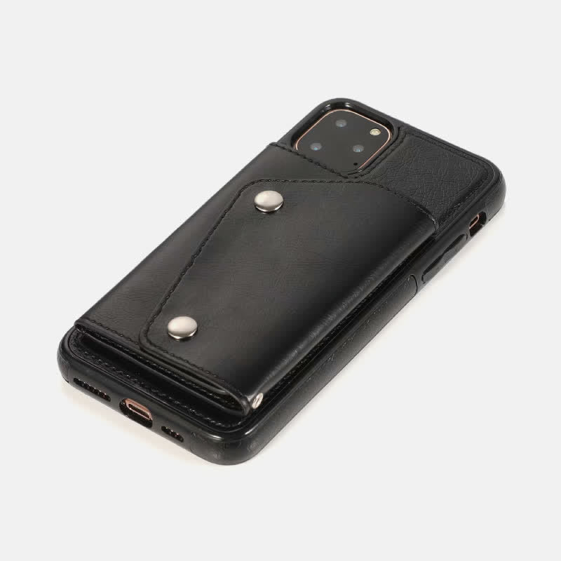 Multifunktionale Wallet Case Handyhülle für iPhone
