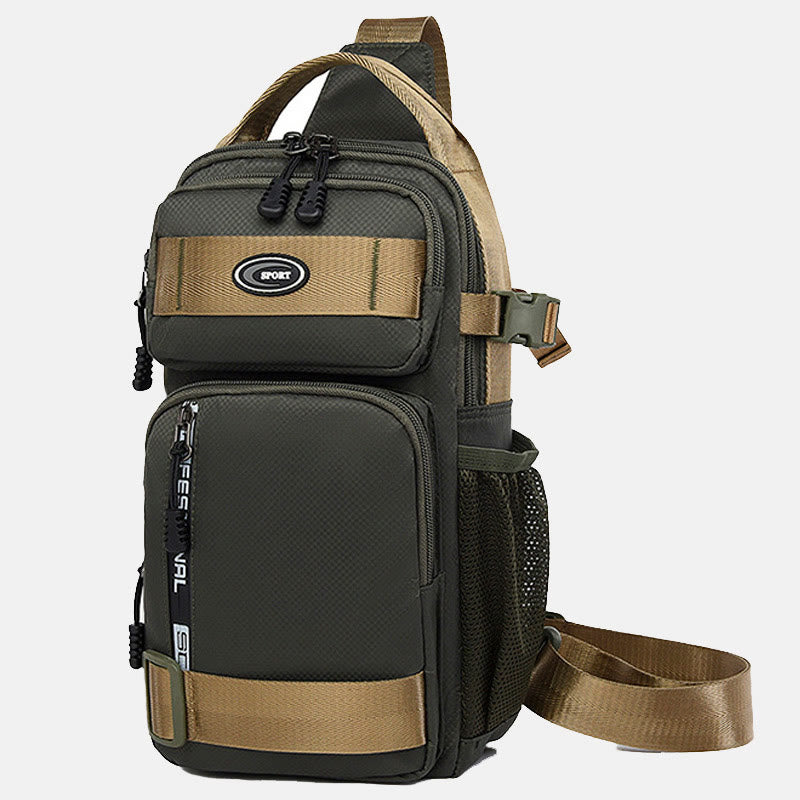 Leichte Reisegeldbörse für Männer, praktische wasserdichte Outdoor-Brusttasche