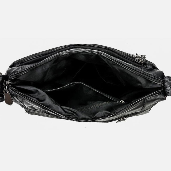 Farbmuster Gesteppte Ledertasche für Damen Klassische Umhängetasche