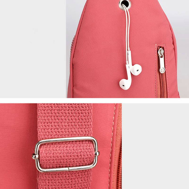 Schultertasche für Damen, großes Fassungsvermögen, wasserdicht, lässige Umhängetasche aus Nylon