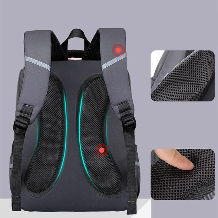 Rucksack für Kinder mit süßem Cartoon-Druck, atmungsaktiv, leicht, Schultasche