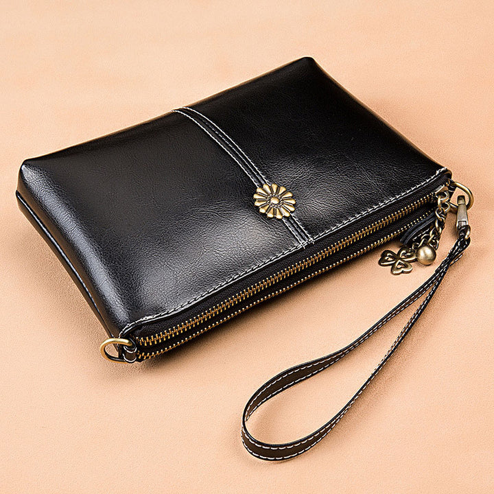 Multi-Tasche Leder Clutch Damen Umhängetasche Handytasche Mini Geldbörse