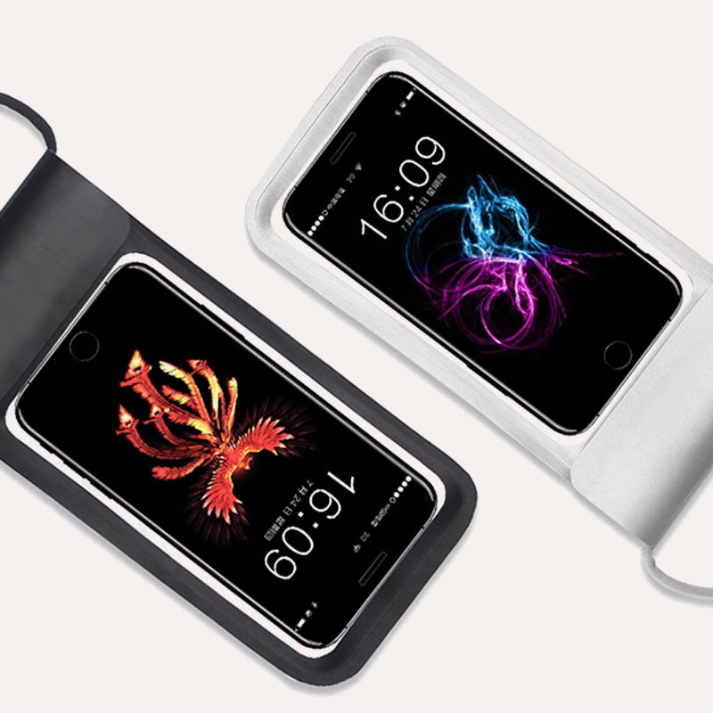 Universelle IPX8 wasserdichte, sanddichte Telefontasche, Telefontasche, Unterwassergehäuse