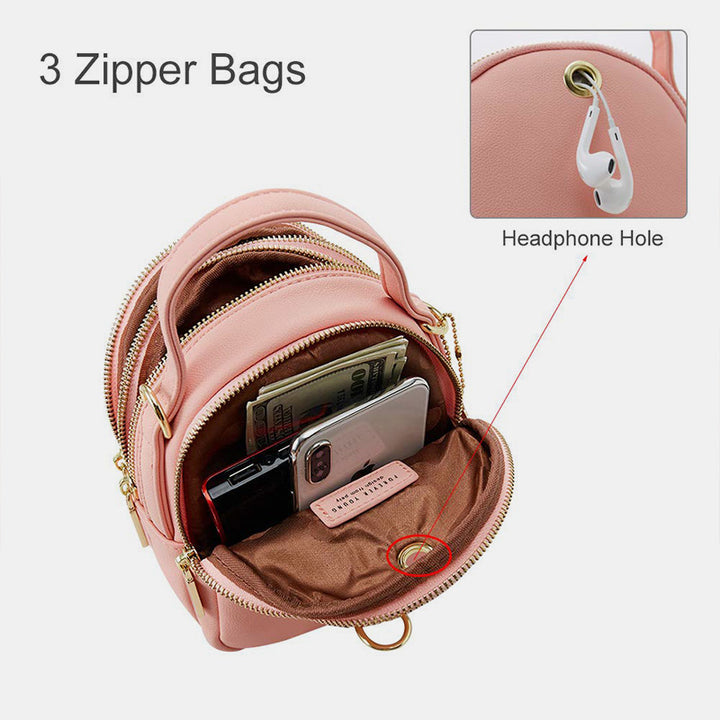Leichte Umhängetasche mit mehreren Fächern, Handytasche (Kaufen Sie 2 und erhalten Sie 15 % Rabatt, CODE: B2)