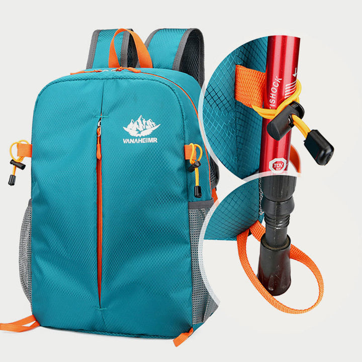 Wasserdichter Rucksack für Reisen im Freien, leichter, faltbarer Tagesrucksack