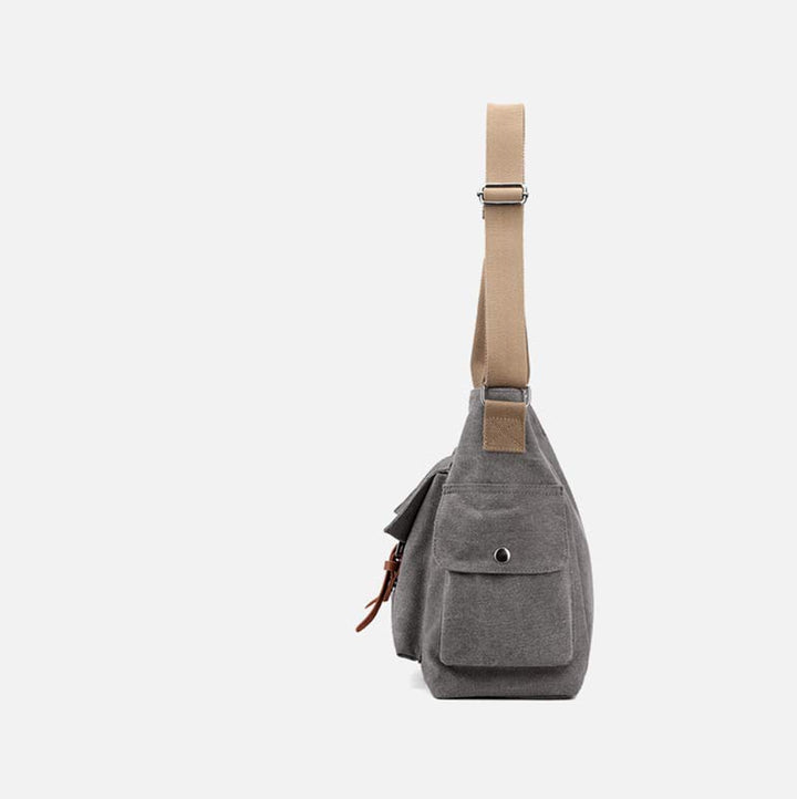 Große Kapazität Damen Canvas Tote Casual Crossbody Schulter Handtaschen Messenger Bag