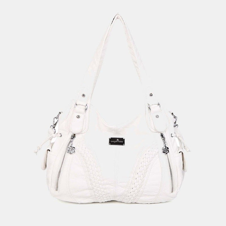 Einfarbige Hobo-Tasche für Damen
