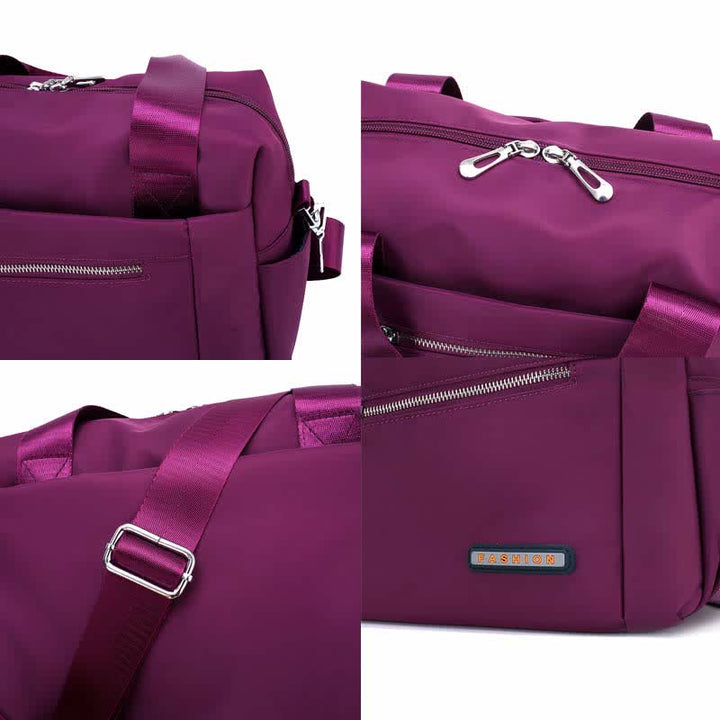 Leichte Umhängetasche für Damen, große Handtasche, Schultertasche mit Tragegriff oben
