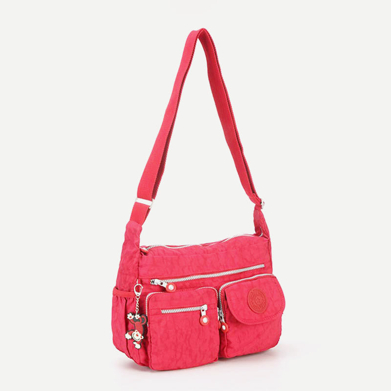 Damen Umhängetasche aus Nylon mit mehreren Taschen, Reise-Schultertasche, Umhängetasche