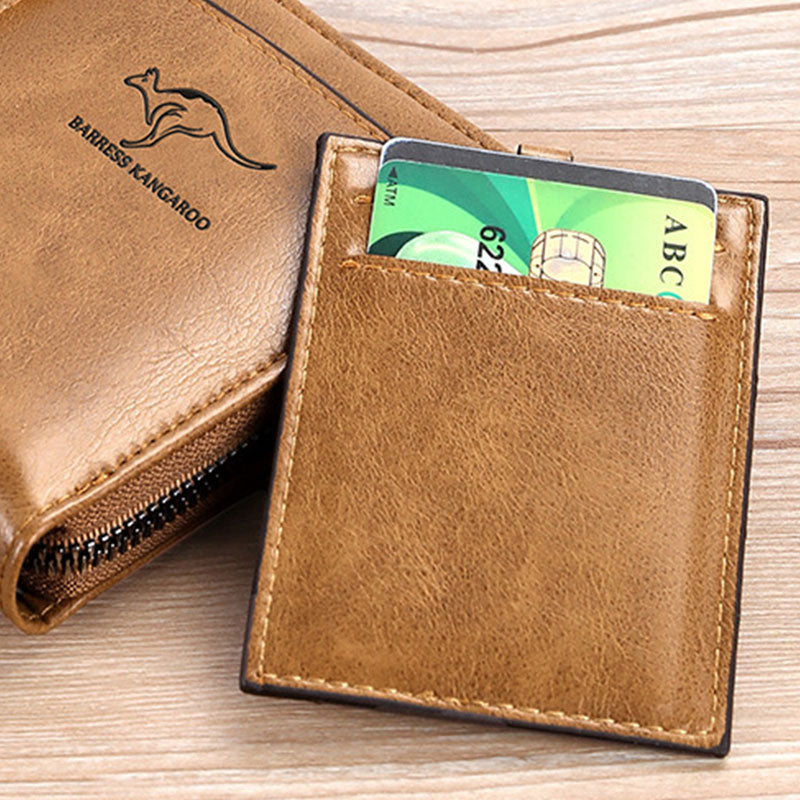 RFID wasserdichte leichte kurze Geldbörse