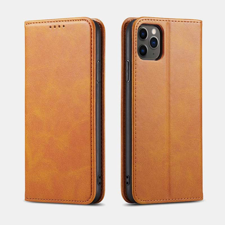 2-in-1 Flip Phone Case Wallet Case für iPhone mit Kartenfächern