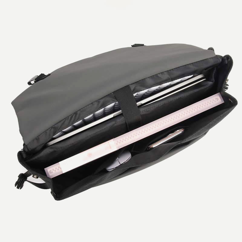 Umhängetasche für Herren, minimalistischer Oxford-Laptop-Rucksack mit großer Kapazität
