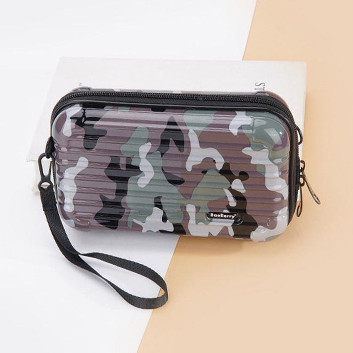 Handytasche mit Camouflage-Muster für Ausflüge, Umhängetasche, Make-up-Tasche