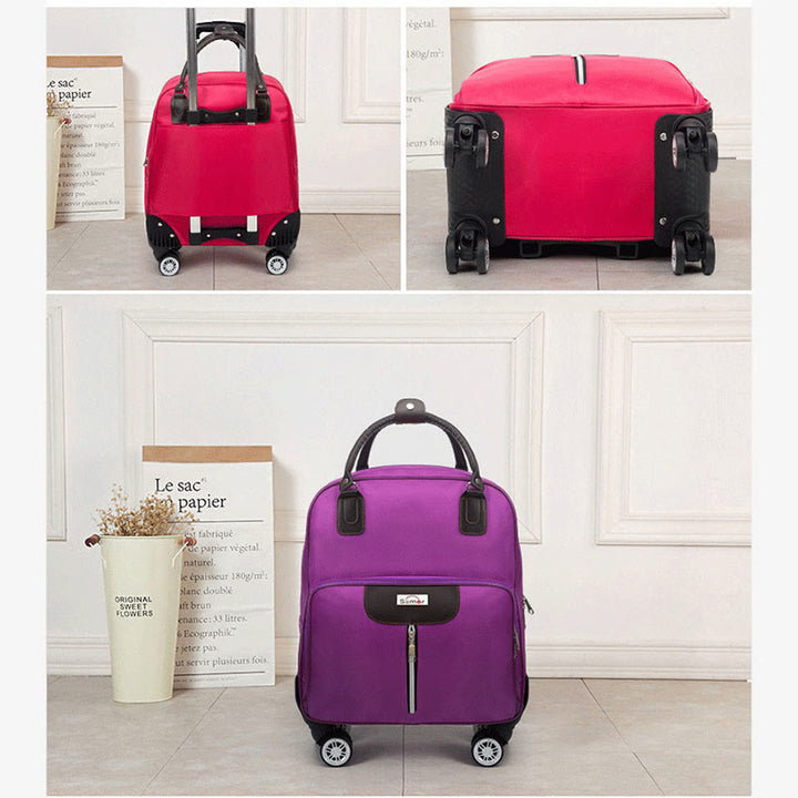 Pull Rod Reisekoffer Unisex Große wasserdichte Reisetasche
