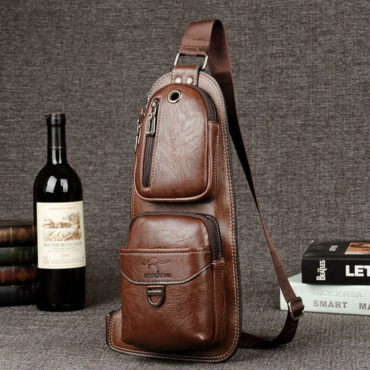 Schultertasche, Rucksack für Herren, Umhängetasche, Brusttasche, Tagesrucksack, Outdoor-Reisen - image 12