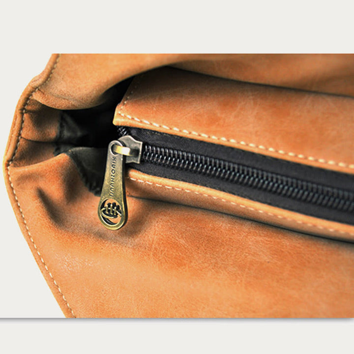 Tote für Frauen Reise ethnischen Stil Muster Leder Schultertasche