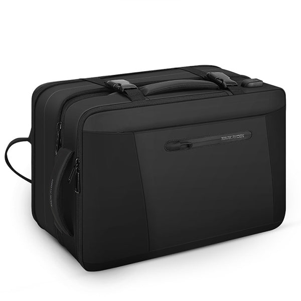Erweiterbarer, mehrschichtiger, wasserdichter Business-Rucksack mit Uhr