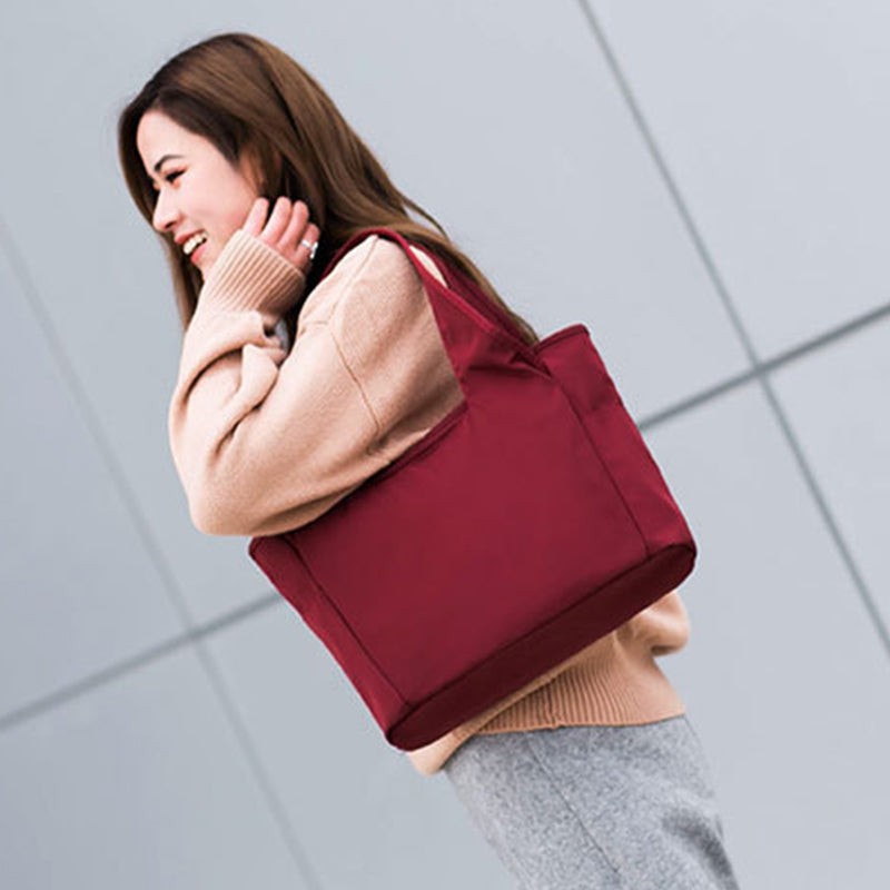 Große Handtasche für Damen, wasserdicht, mit mehreren Fächern