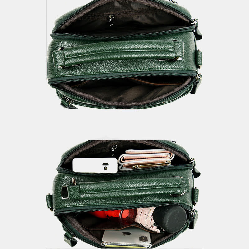 Tasche mit Griff oben für Damen, große Kapazität, einfache Umhängetasche