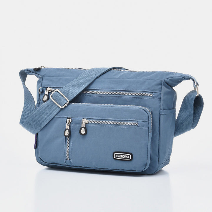 Wasserdichte, leichte, lässige Schultertasche aus Nylon für Damen