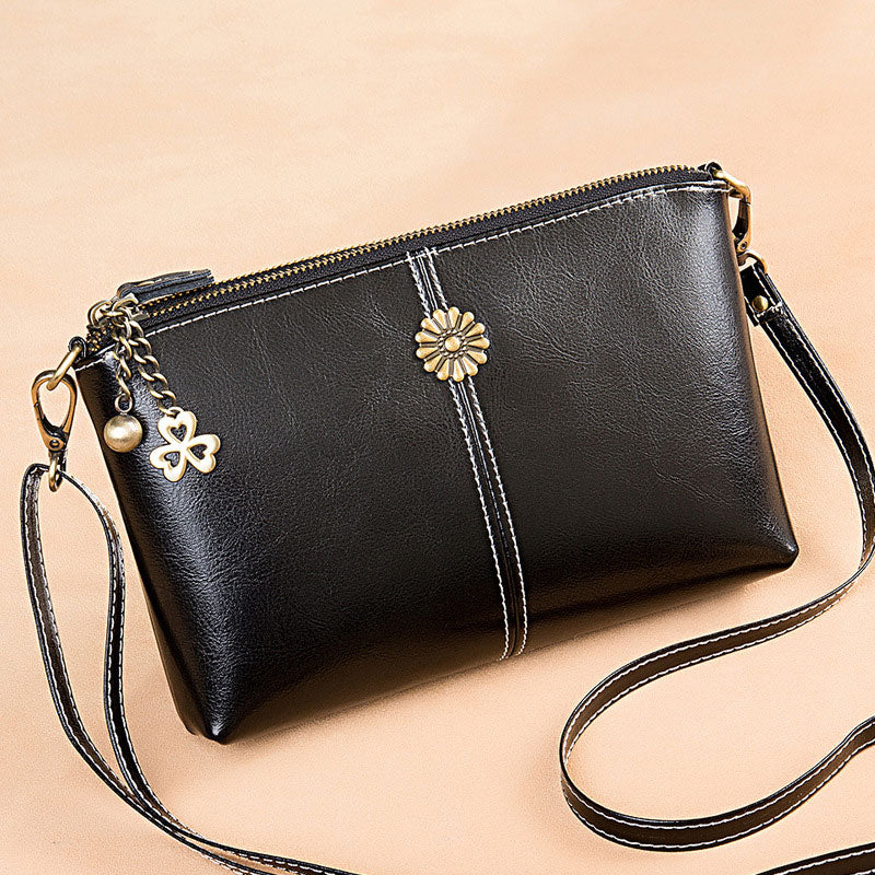 Multi-Tasche Leder Clutch Damen Umhängetasche Handytasche Mini Geldbörse