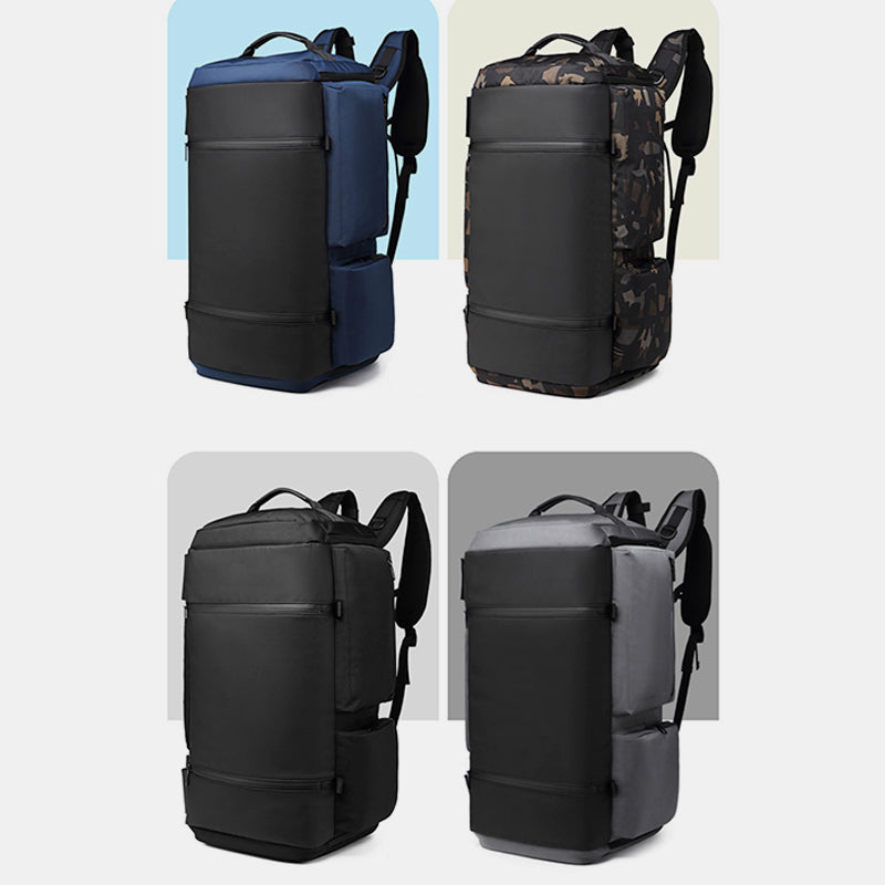 Große Kapazität Reisetasche Tote Cabrio Rucksack mit USB-Ladeanschluss