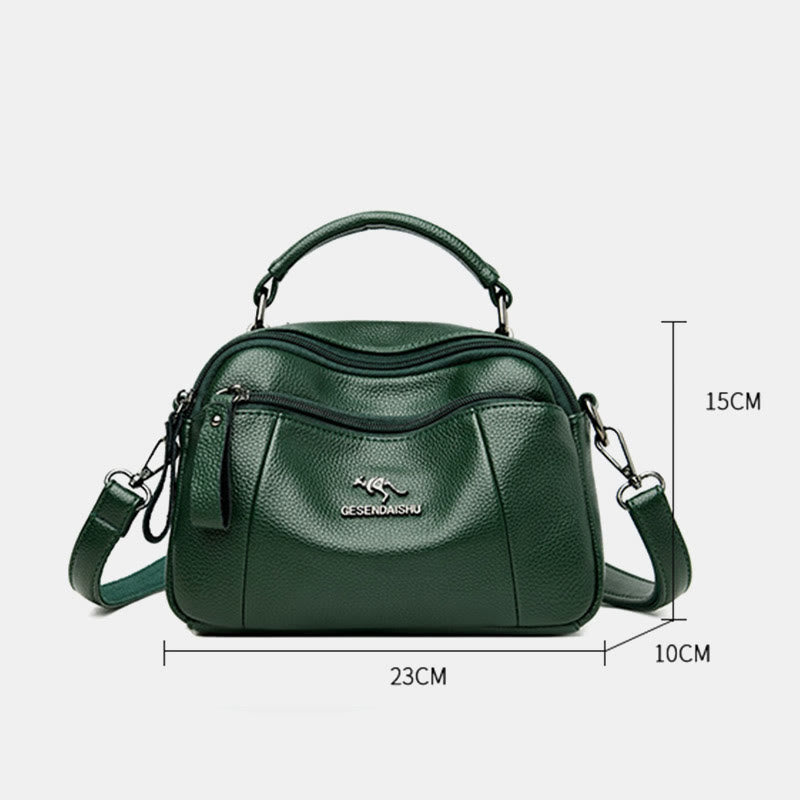 Tasche mit Griff oben für Damen, große Kapazität, einfache Umhängetasche