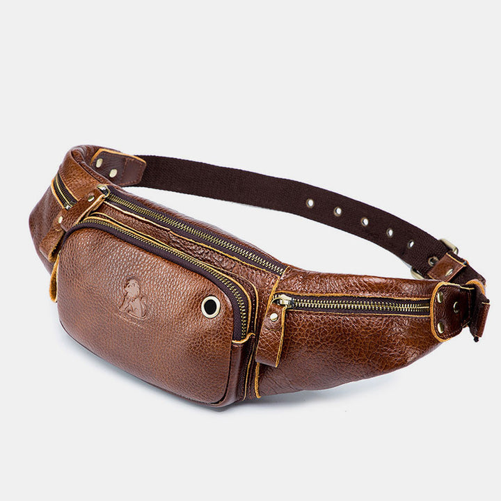 Retro Multi-Pocket Multifunktionale Sling Bag Hüfttasche