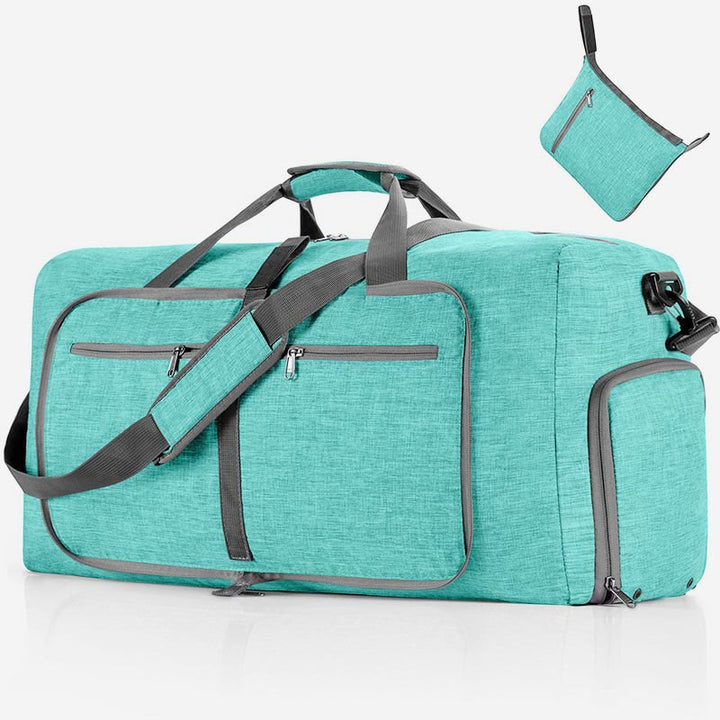 Aufbewahrungstasche für unterwegs, zusammenklappbar, tragbar, große Kapazität, Fitness-Reisetasche