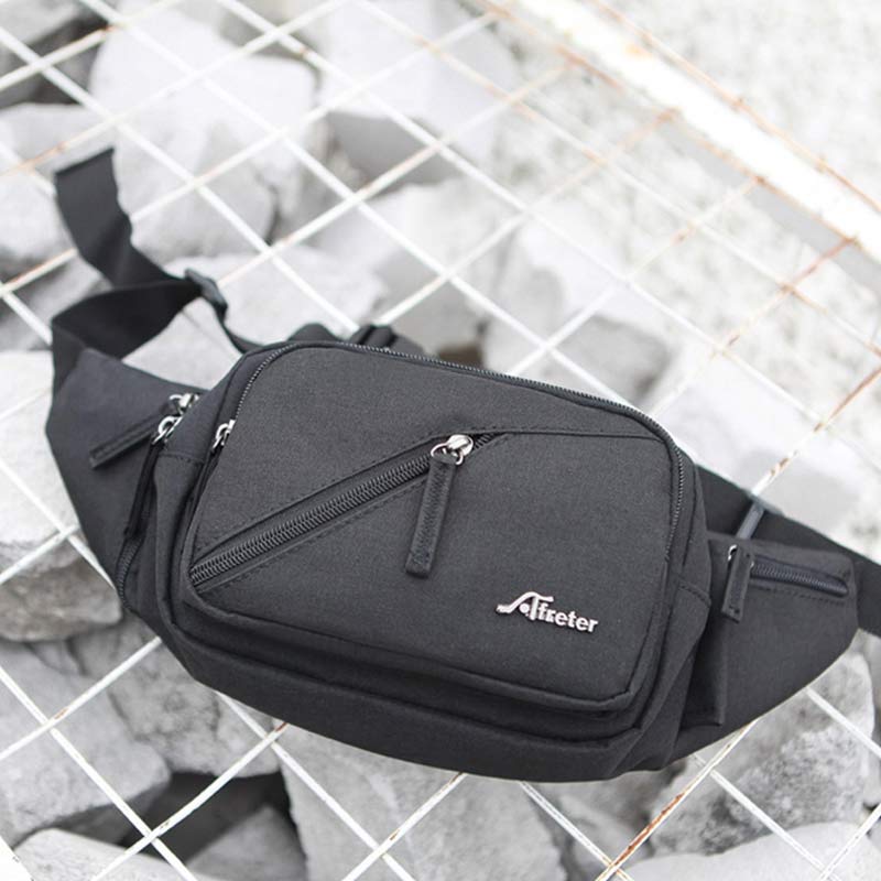 Unisex-Hüfttasche, leichte Brusttasche mit mehreren Taschen, Umhängetasche