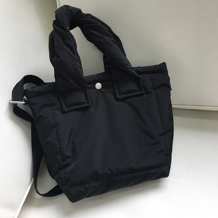 Leichte, gesteppte Handtasche für Damen, große, weich gepolsterte Umhängetasche