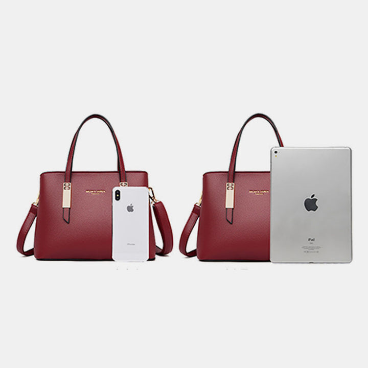 Tragetasche für Damen, mit Griff oben, große Schultertasche
