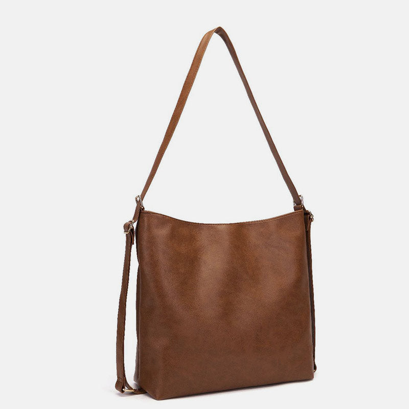 2-Wege-Verwendung Große Kapazität Vintage Rucksack Umhängetasche